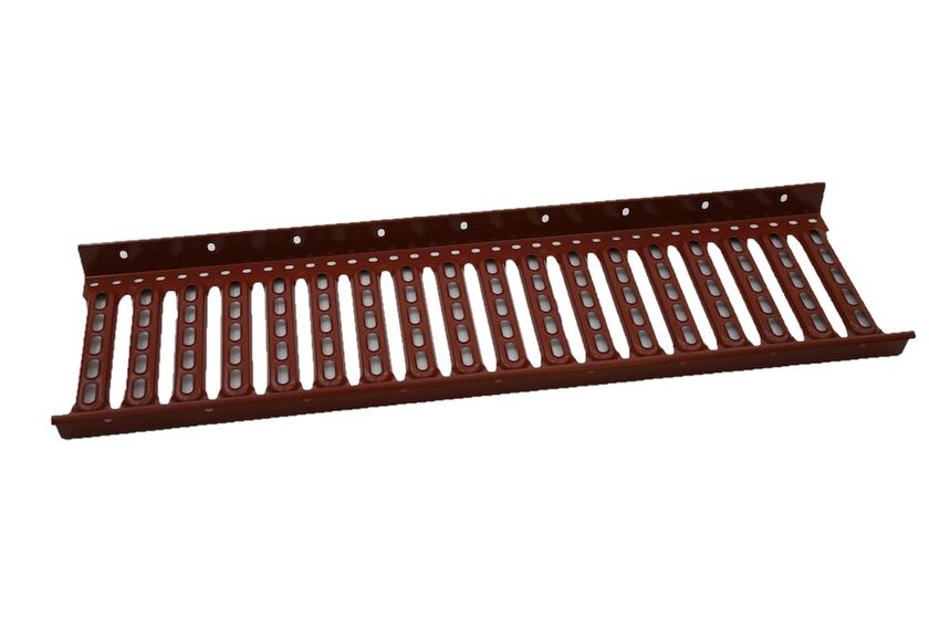 TAKBRYGGA PROFILDURK WELAND RÖD 1260X350 MM