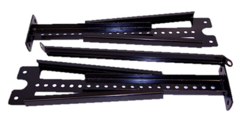 VÄGGKONSOL WELAND SVART 450-700 MM