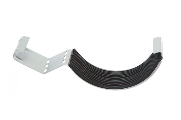 RÄNNSKARV ARMAT TEGELRÖD 125 MM