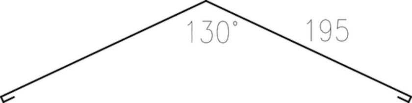 NOCKPLÅT PLANNJA GC SVART 01 2000X195X0,5 MM