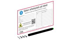 INFORMATIONSSKYLT TAKTILLTRÄDE CWL