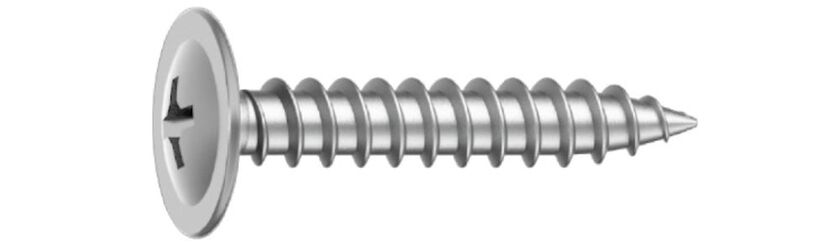 MONTAGESKRUV LÅG SKALLE EJOT SILVER RUSPERT 4,2X25 MM 500-PACK