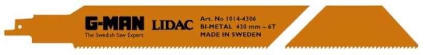 TIGERSÅGBLAD BIM RIVNING 8 TPI 430 MM 1-PACK
