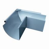 RÄNNVINKEL KVARTR YTT RHEINZINK BRIGHTROLLED 400MM