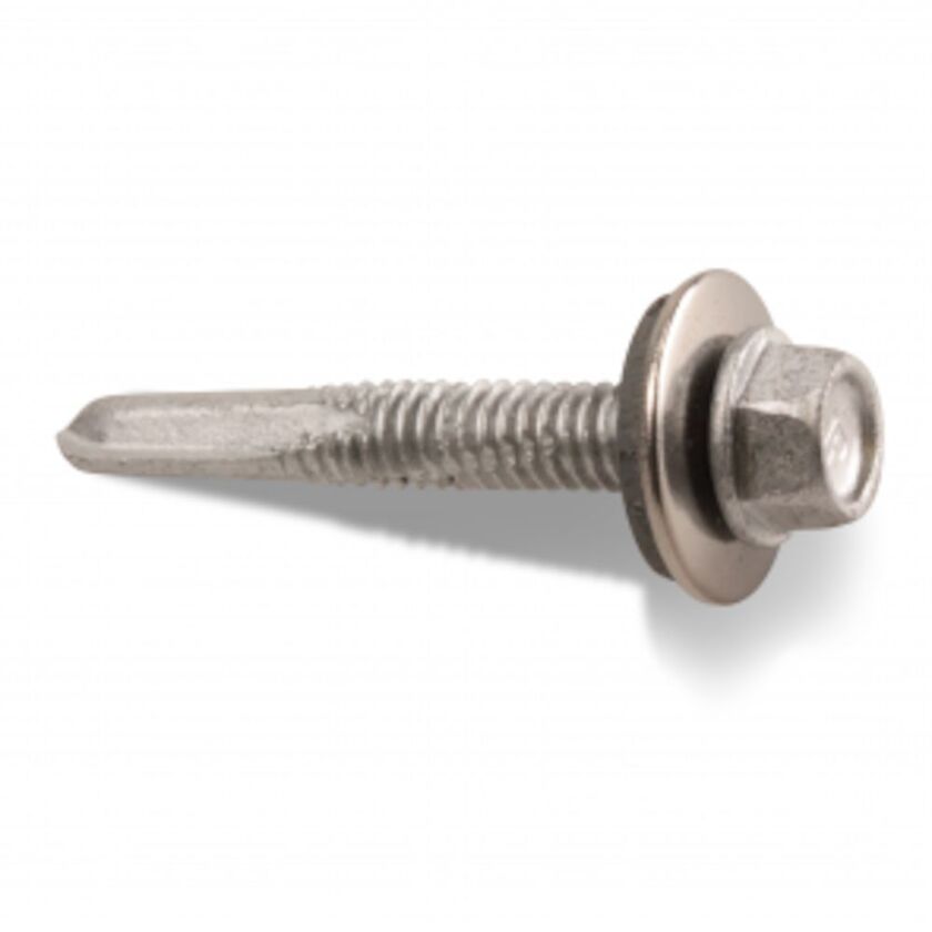 BYGGPLÅTSSKRUV MED BRICKA NOVIPRO PIASTA RF 5,5X38/11 200-PACK