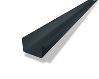 HÄNGRÄNNA REKTANGULÄR ALU 250 MM 3 M