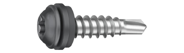 BESLAGSKRUV EJOT SVART 9011 4,8X19 MM 250-PACK
