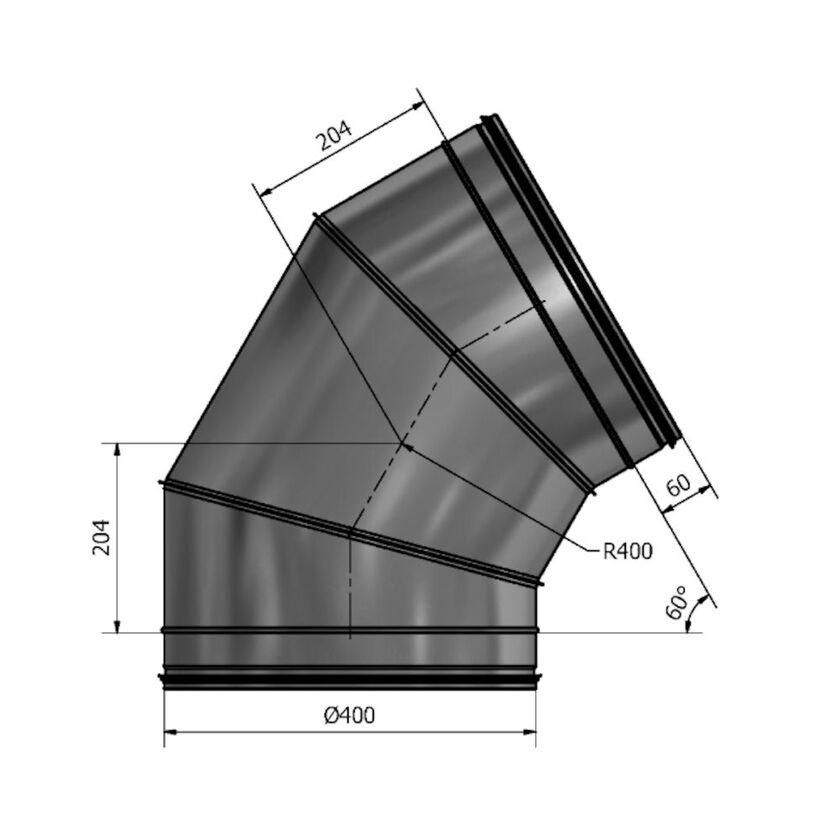 BÖJ HV 60 GR FZ 400 MM