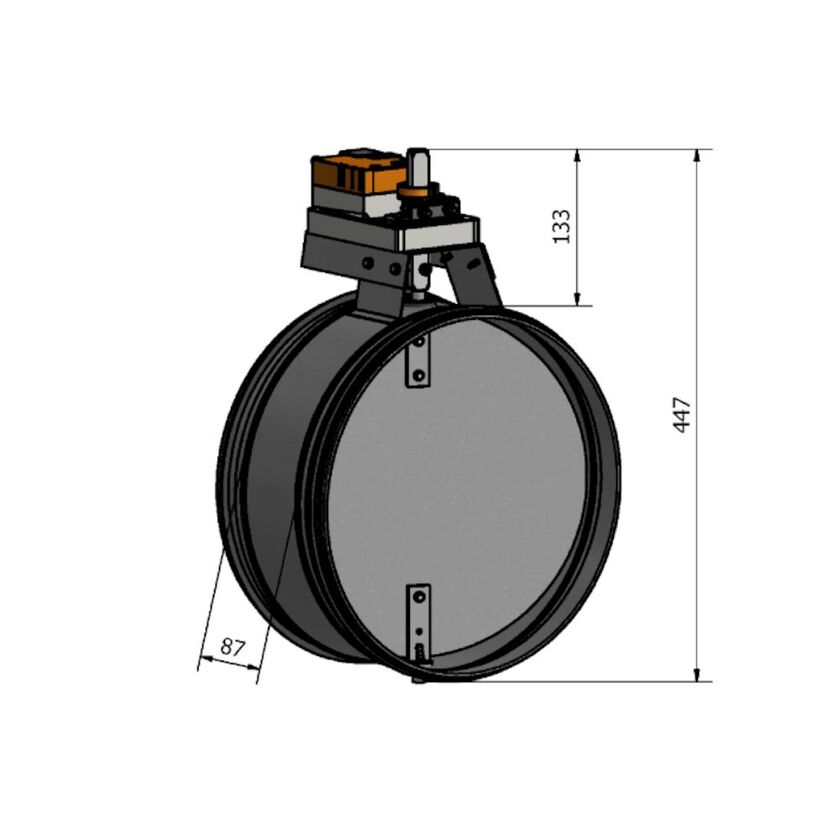 MOTORSPJÄLL HISCEB KLASS 3 SM 24 A 315 MM