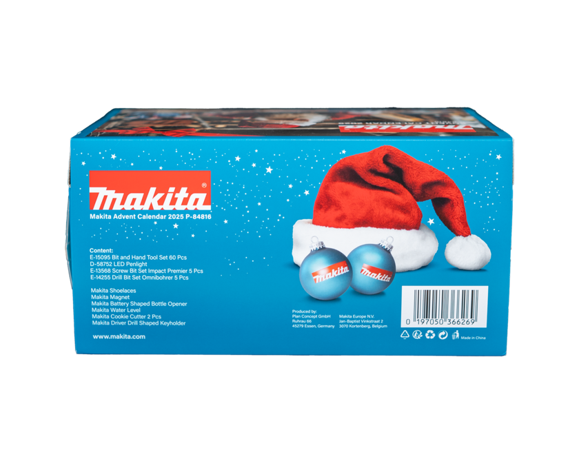 ADVENTSKALENDER 2025 MAKITA
