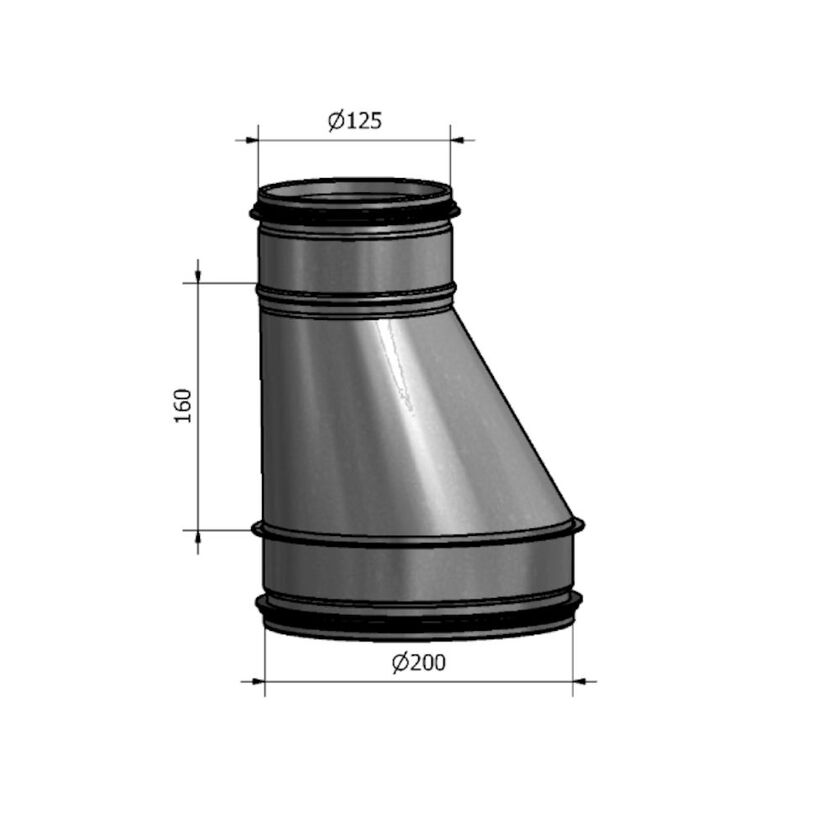 REDUKTION HFB N-N FZ 200-125