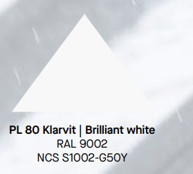 RÖRVINKEL 70 GR PLANNJA VIT 80 100 MM