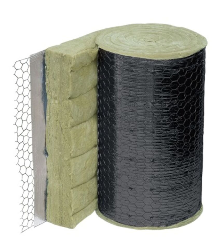 NÄTMATTA U-PROTECT 4.0 ALU1 BLACK 100 MM 600X3000