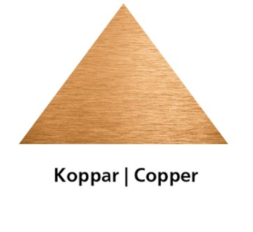 SKARPRÖRSVINKEL 70 GR PLANNJA KOPPAR 75 MM