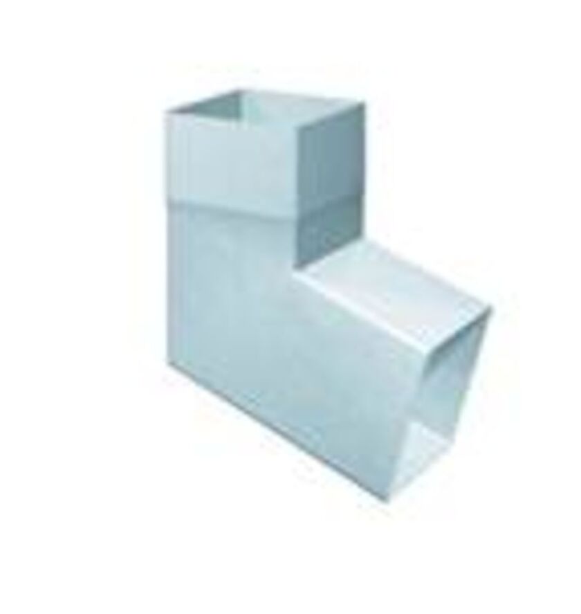 RÖRVINKEL REKT 72 GR RHEINZINK BLUE GREY 120 MM