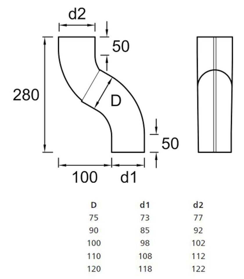SOCKELKNÄ PLANNJA MÖRKSILVER 15 120 MM