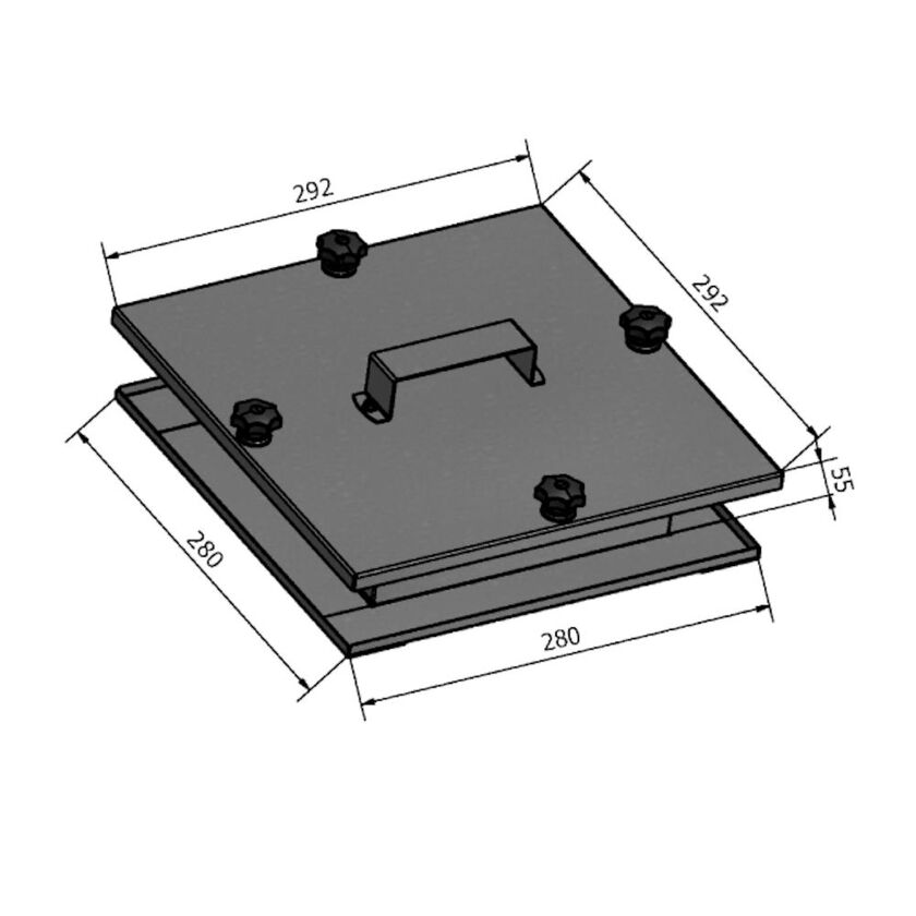 RENSLUCKA HRIL 50 MM ISOLERING 200X200 MM