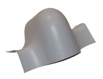 PLASTPLÅT BÖJ IGP W GRÅ 90°