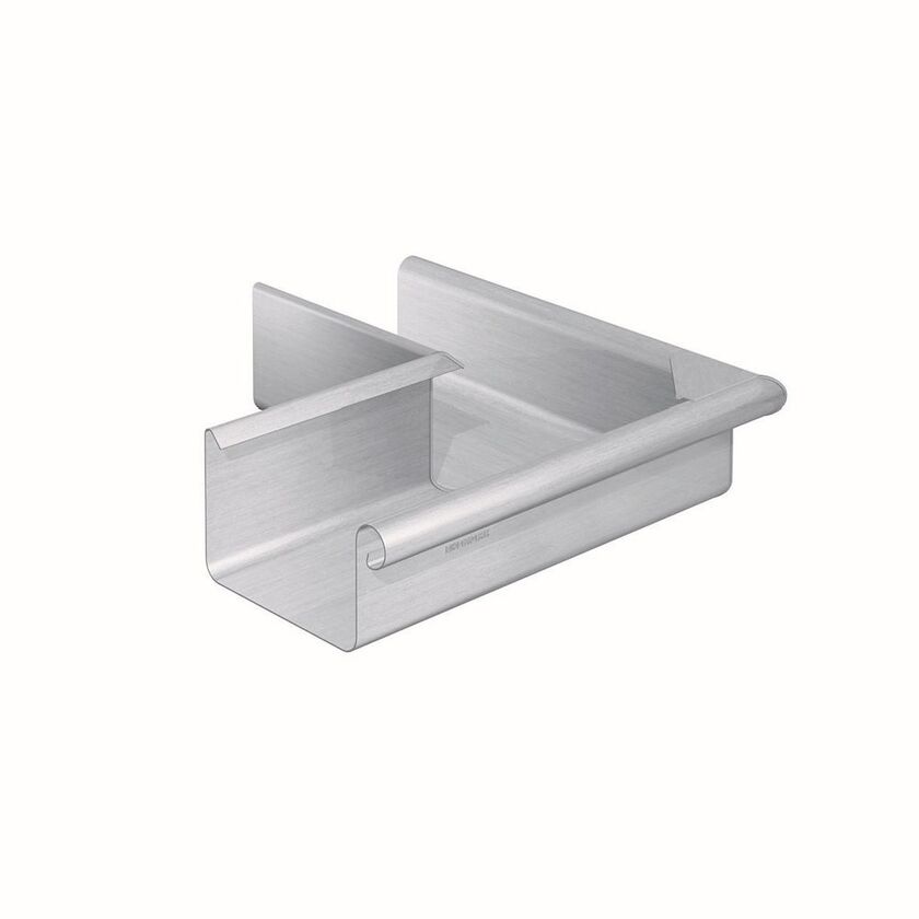 RÄNNVINKEL REKT YTT RHEINZINK BRIGHT ROLLED 150 MM