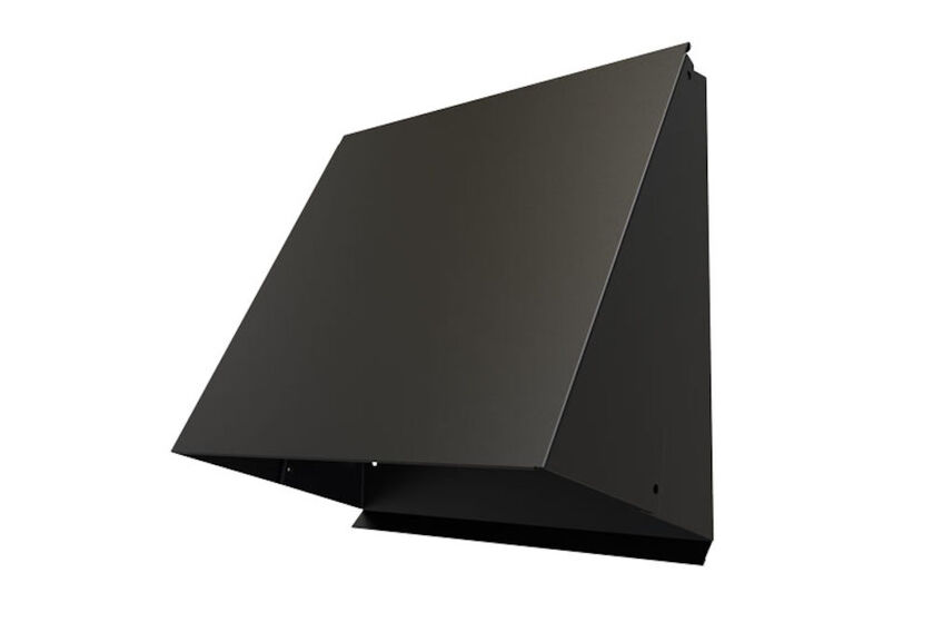 VÄGGKÅPA HUVK SVART 250 MM