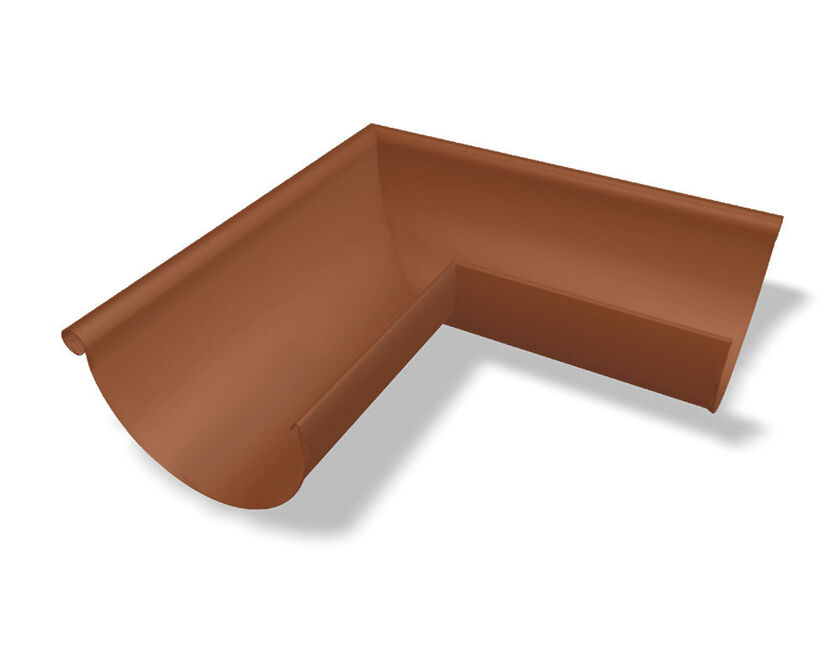 RÄNNVINKEL INNER PREFA TEGELRÖD 333 MM