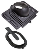 GENOMFÖRINGSSATS MED CLICK-UNDERTAKSBESLAG FÖR PROF.PLÅTPANNOR 