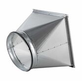 ANSLUTNING CIRKULÄR REKTANGULÄR PDRC