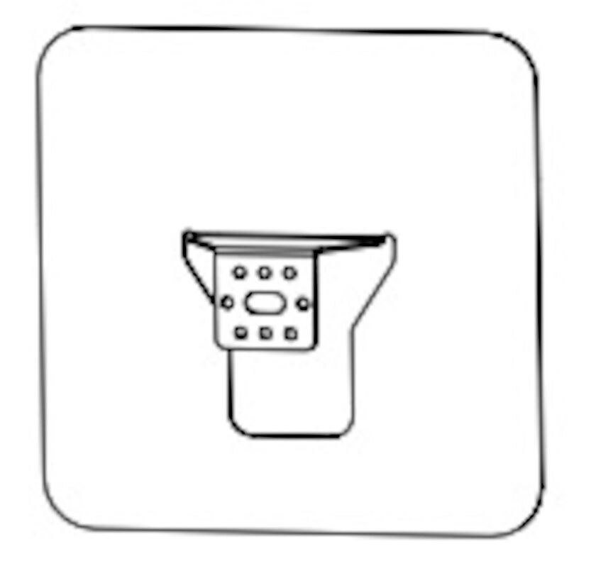 STÖDPLATTA WELAND SOLSYSTEM SVART 250X250 MM