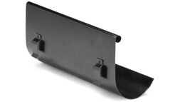 ÖVERSPOLNINGSSKYDD RAK ALU 125 MM