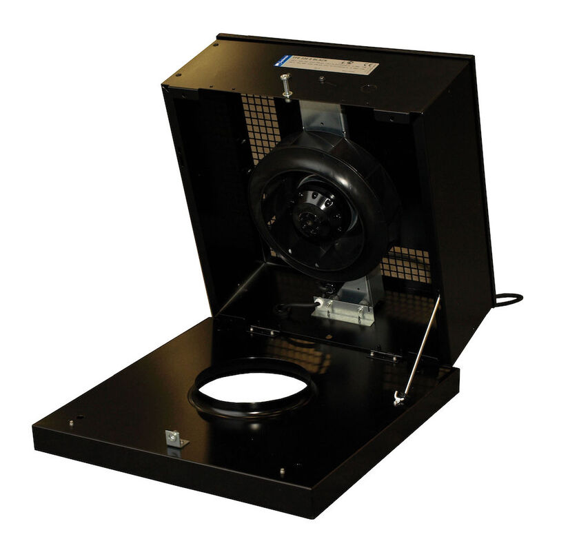 TAKFLÄKT TFE 220M SVART