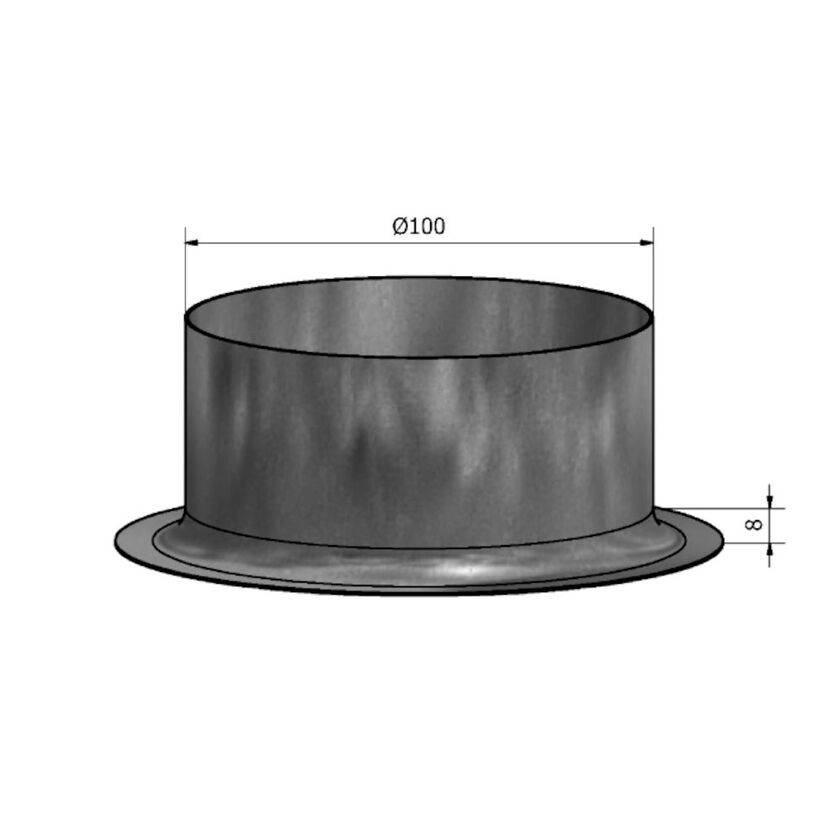 STOS MED NITKANT MUFF HSKM VIT 100 MM