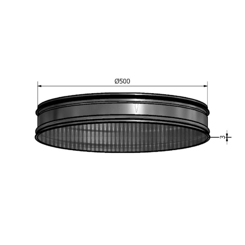 TRÅDNÄTSGALLER HNG NIPPEL FZ 500 MM