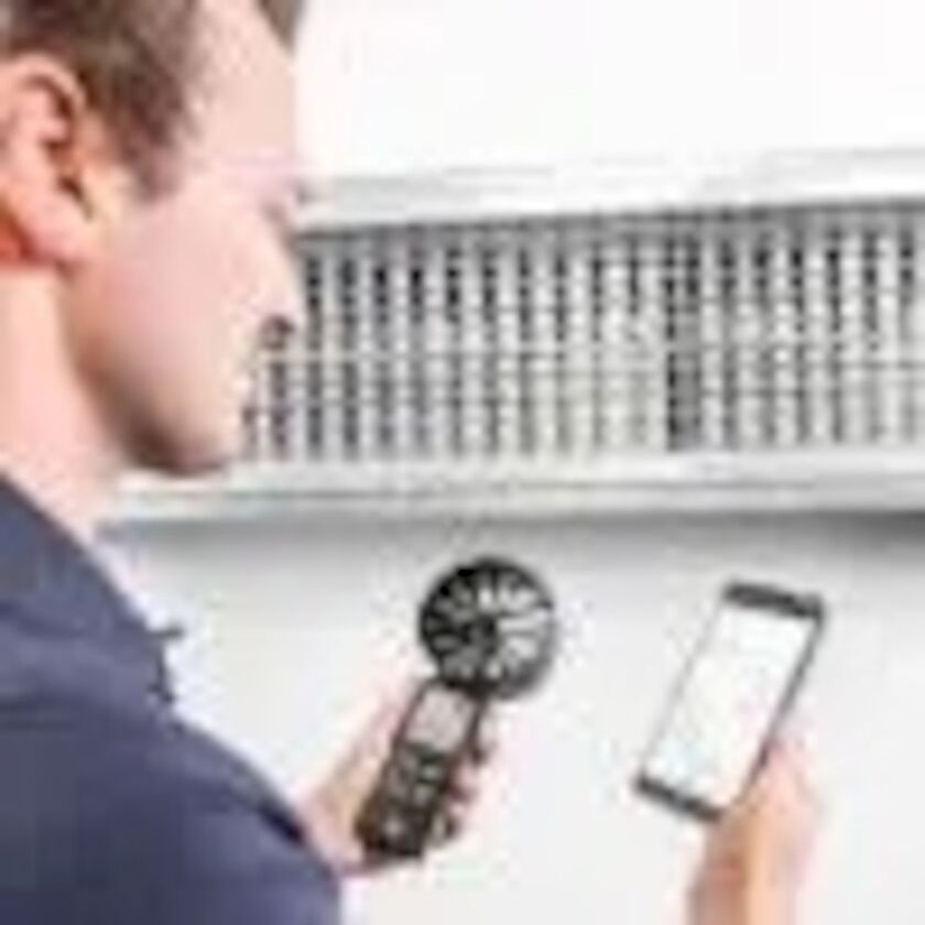 VINGHJULSANEMOMETER DIGITAL 417 TESTO