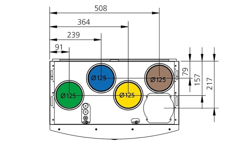 AGGREGAT CASA R3 SMART T HÖ 500 W RH SENS VÄLVD FR