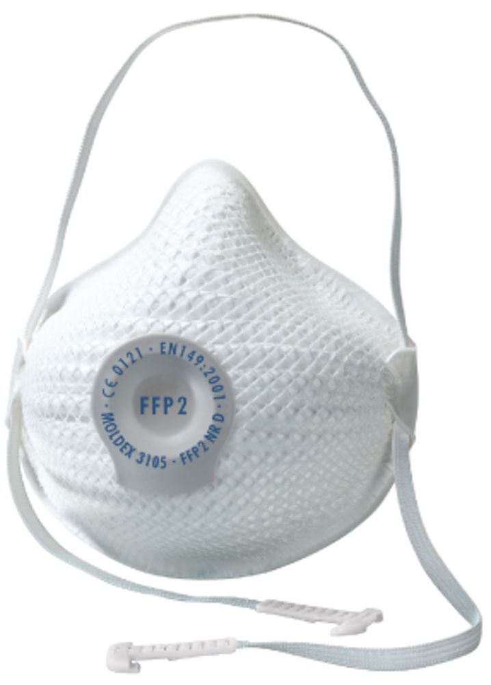 HALVMASK FILTR FFP2 MED VENTIL