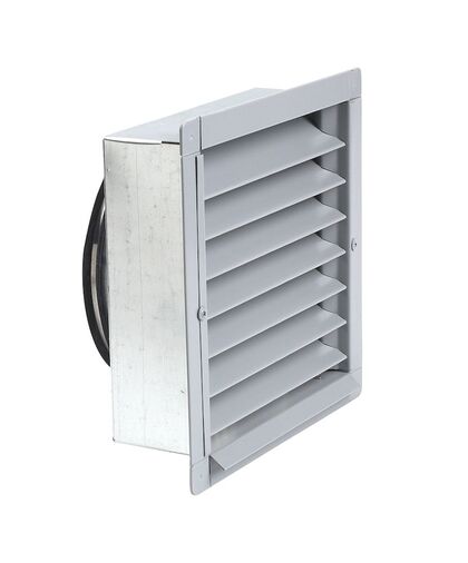 YTTERVÄGGSGALLER YG/GL MED STOS ZINKGRÅ 125 MM