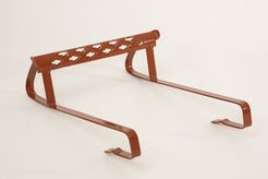 TAKSTEG 2-KUP LERTEGEL/1-KUP BETONG PW RÖD 25MM