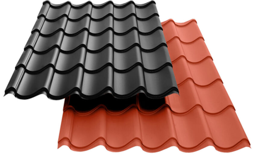 TAKPANNA PLANNJA ROYAL HARD COAT BRUNRÖD 42 1300X1000X0,6 MM