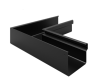 RÄNNVINKEL REKTANGULÄR INNER 90° 125 MM