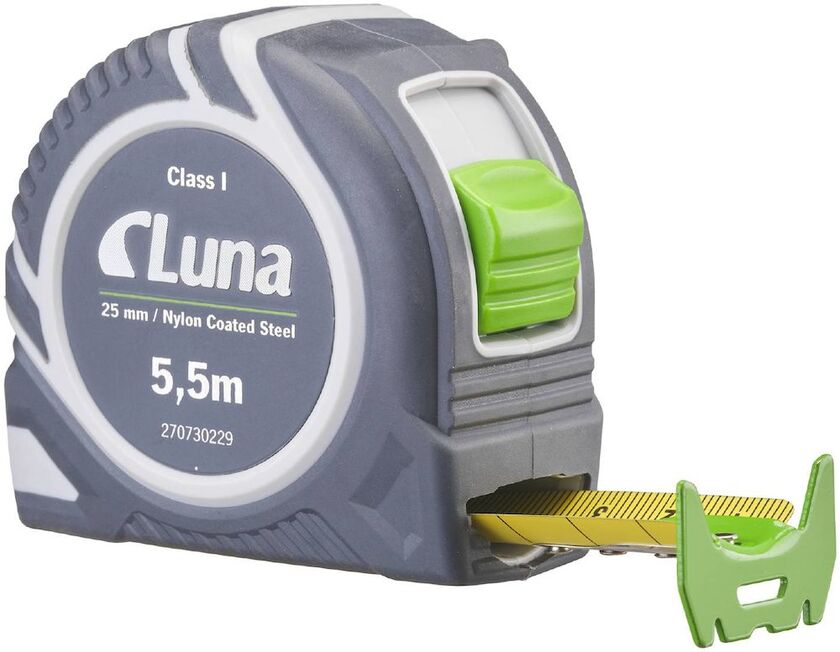 MÄTBAND PUSH LOCK LUNA TOOLS 24MM 5,5 M