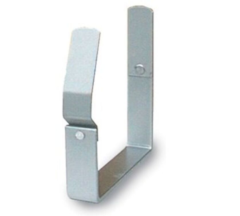 RÄNNKROK REKTANGULÄR KORT PLANNJA VIT 80 125 MM