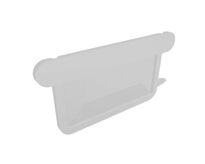 RÄNNGAVEL REKTANGULÄR ALU 250 MM