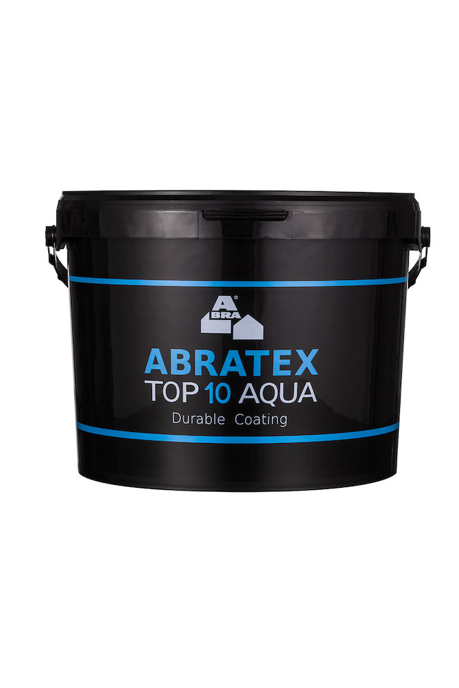 FÄRG TOP10 AQUA ABRATEX MÖRKRÖD 1 L