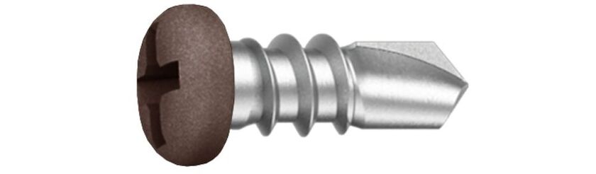 NITSKRUV BORRANDE EJOT MÖRKBRUN 8017 3,5X9,5 MM 1000-PACK