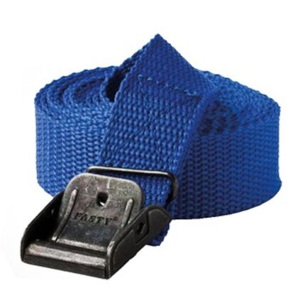 SPÄNNREM NOVIPRO BLÅ 2M 2-PACK