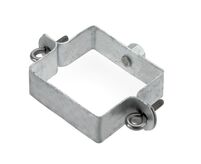 RÖRSVEP REKTANGULÄR FÖR STENVÄGG ZINK 80X80 MM