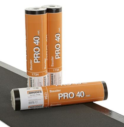 YTPAPP BAUDER PRO 40 GRAFITSVART 7,5X1M 20R/P