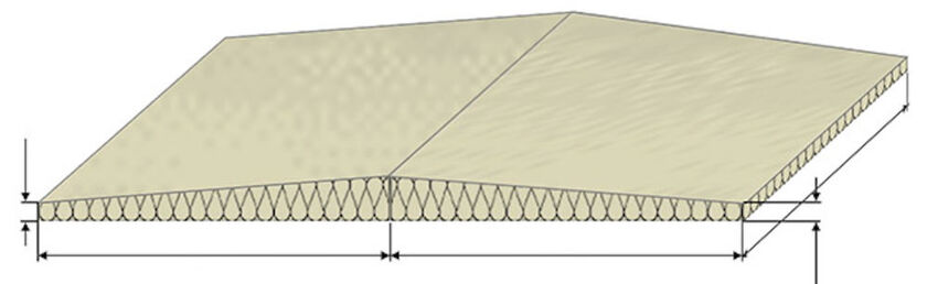 KIL PRO ROOF WEDGE WR PAROC 30-60 MM 600X1200 MM