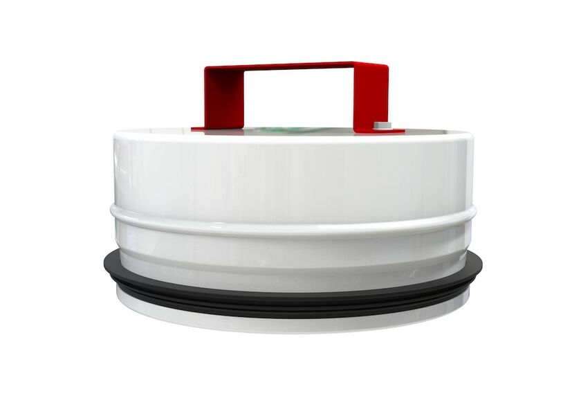 RENSLOCK NIPPEL HÄLH VIT OISOLERAT 100 MM