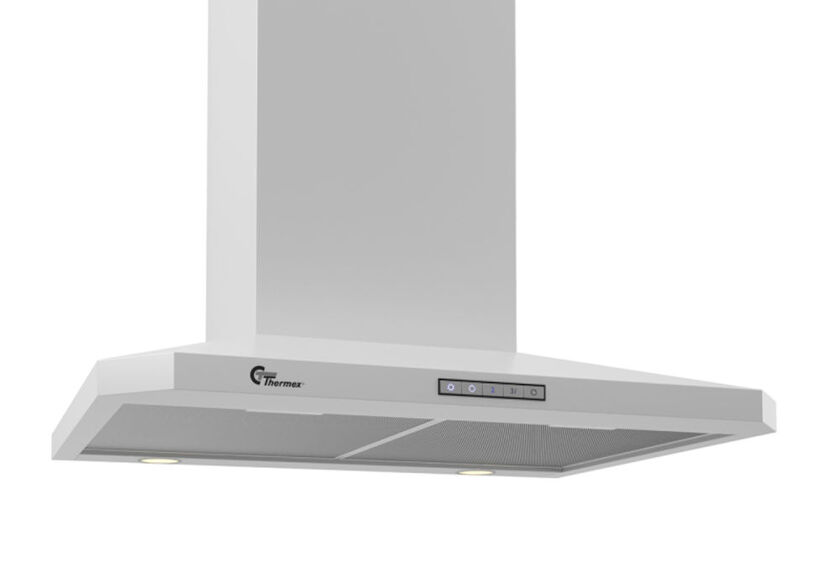 SPISFLÄKT DECOR 787 VIT MED MOTOR VÄGG 60 CM